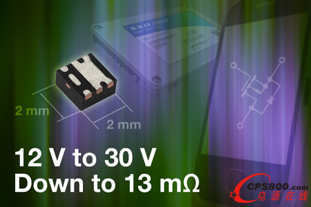 VishayƳСߴTrenchFET® Gen III PϵMOSFET